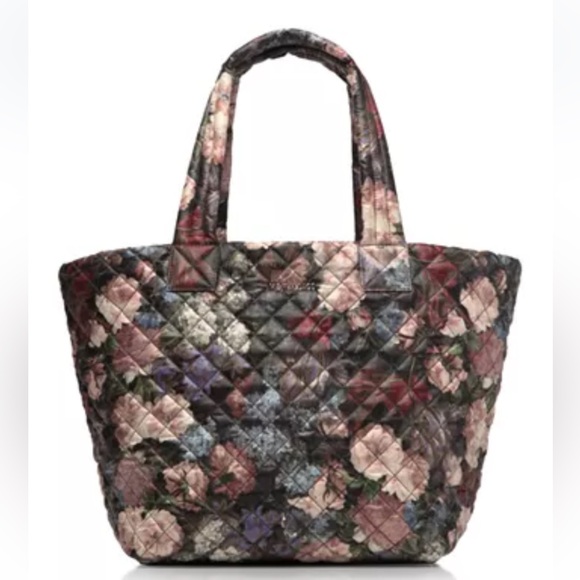 MZ Wallace Medium Quilted Metro Tote In Night Garden - Picture 1 of 15